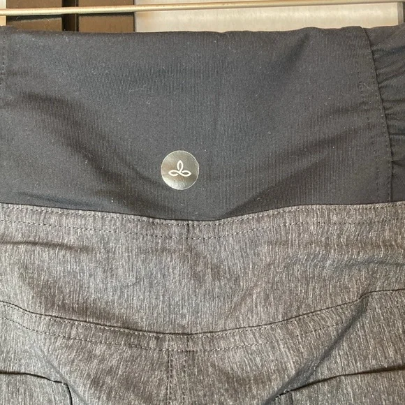 🐲💙PrAna Summit Charcoal Grey Short Fit Pants - Picture 6 of 12
